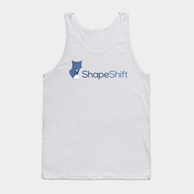 ShapeShift Wallet Logo Tank Top by CryptographTees